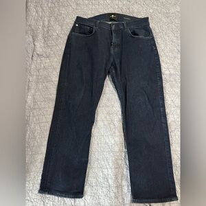 7 for All Mankind blue jeans size 33 the straight